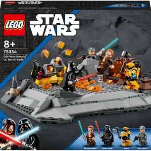 Конструктор LEGO Star Wars Обі-Ван Кенобі проти Дарта Вейдера 408 деталей (75334) зображення 1