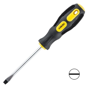Викрутка Sigma шліцева SL6.0x100мм CrV (4006381) зображення 1