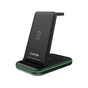 Зарядний пристрій Canyon WS- 304 Foldable 3in1 Wireless charger (CNS-WCS304B) - зменшене зображення 1