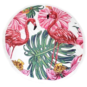 Рушник MirSon пляжний №5070 Summer Time Flaminge Coats 150x150 см (2200003947786) зображення 1