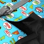 Шлея для собак WAUDOG Clothes з QR паспортом "Ліга Справедливості в блакитному" S1 (1011-4002) - зменшене зображення 3