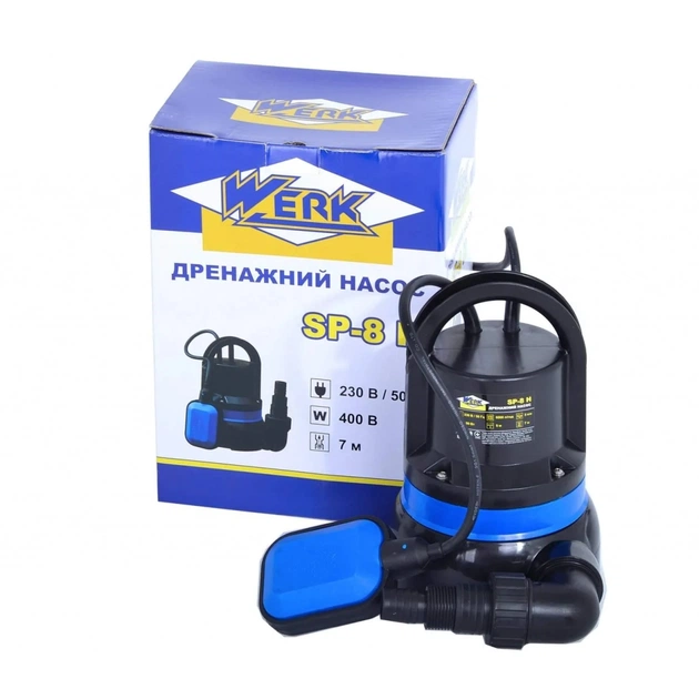 Дренажный насос Werk SP-8H (47274) - изображение 8