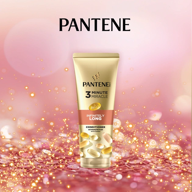Набір косметики Pantene Pro-V Infinitely Long Шампунь 400 мл + Бальзам-ополіскувач 220 мл (8700216614870) - picture 5
