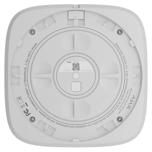 Сирена Ajax EN54 FireProtect Sounder/VAD white - picture 4