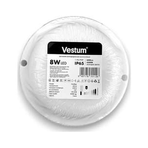 Світильник Vestum LED S 8W круг 6500K 220V (1-VS-7109) зображення 1