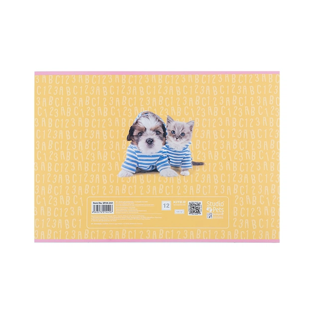 Альбом для малювання Kite Studio Pets, 12 аркушів (SP24-241) - зображення 6