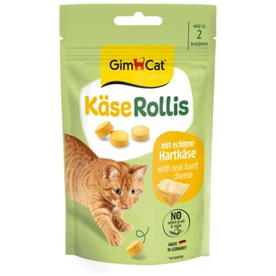 Ласощі для котів GimCat Kase Rollis з комплексом вітамінів сирні 40 г (4002064418728) зображення 1