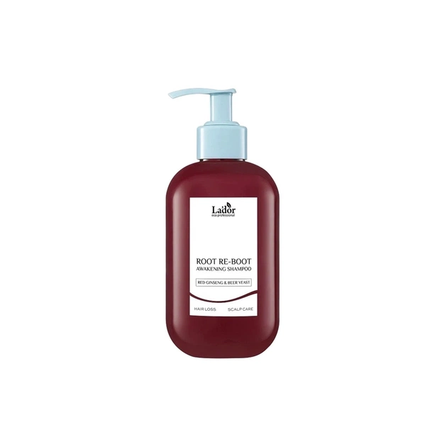 Шампунь La'dor Root Re-Boot Awakening Shampoo Red Ginseng & Beer Yeast 350 мл (8809982982098) - зображення 1