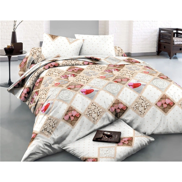 Простирадло MirSon Сатин 22-1270 Myrrh 180х220 см (2200003559798) - изображение 1