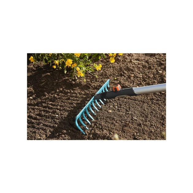 Граблі Gardena сталеві (арт.3177) + ручка дерев'яна 130 см (арт.3723) (03024-20.000.00) - picture 11