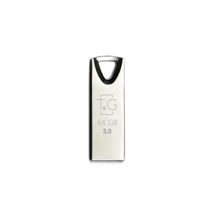 USB флеш накопичувач T&G 64GB 117 Metal Series Silver USB 3.0 (TG117SL-64G3) зображення 1
