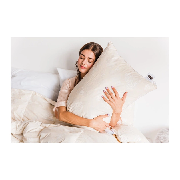 Подушка MirSon пухова Extra 108 пружна 40x60 см (2200000017932) - зображення 11