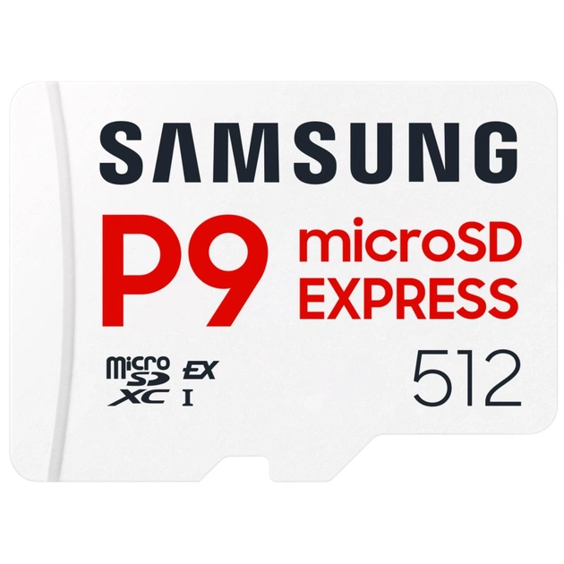 Карта пам'яті Samsung 512GB microSDXC class 10 UHS-I U3 V30 P9 Express (MB-MK512T/WW) - зображення 1