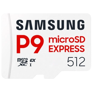 Карта пам'яті Samsung 512GB microSDXC class 10 UHS-I U3 V30 P9 Express (MB-MK512T/WW) зображення 1