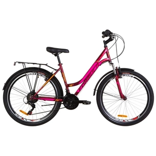 Велосипед Formula 26" OMEGA AM Vbr рама-18" 2019 малиновий з багажником (OPS-FR-26-307) зображення 1