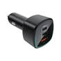 Зарядний пристрій Acefast 2xUSB-C + 1xUSB 200W car adapter (6974316285953) - зменшене зображення 4