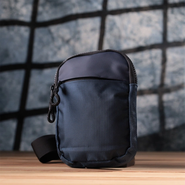 Сумка Vintage Для путешествий из текстиля Синяя (22870) - изображение 8