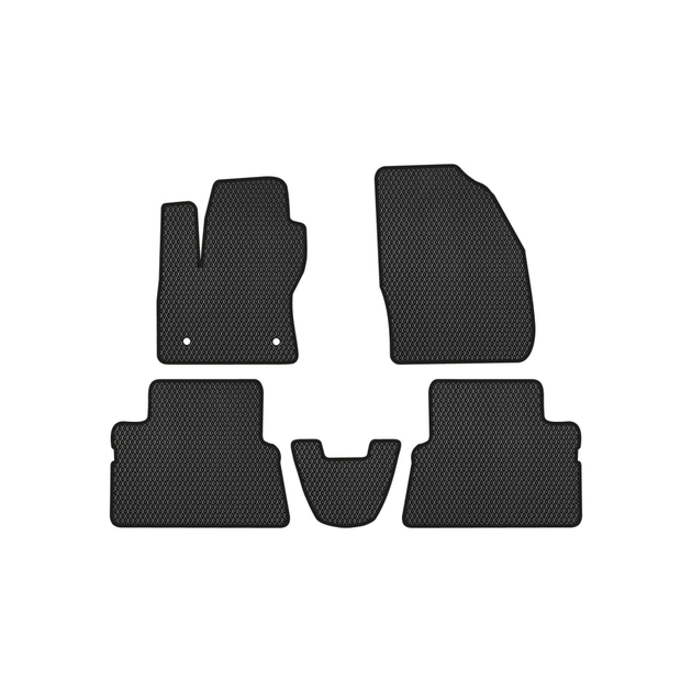 Килимок в салон EVAtech Ford Kuga 2008-2012 1 покоління SUV EU (FD1935CV5TL2RBB) - зображення 1
