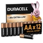 Батарейка Duracell AA лужні 12 шт. в упаковці (5000394006546 / 81551275) - уменьшенное изображение 1