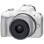 Цифровий фотоапарат Canon EOS R50 + RF-S 18-45 IS STM White (5812C030) - зменшене зображення 11