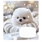 Зошит Школярик Fluffy vibes 12 аркушів клітинка (012-3546K) - зменшене зображення 4