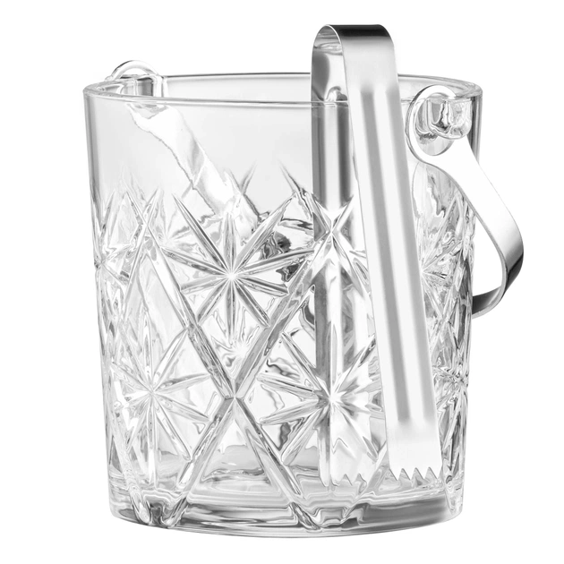 Відро для льоду Ardesto Alba 980мл, скло, прозорий (AR5044) - picture 3