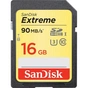 Карта пам'яті SanDisk 16GB SDHC class 10 UHS-I U3 (SDSDXNE-016G-GNCIN) - зменшене зображення 1