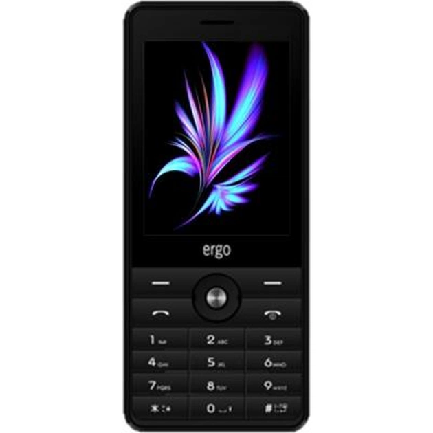 Мобільний телефон Ergo F281 Link Black - изображение 1