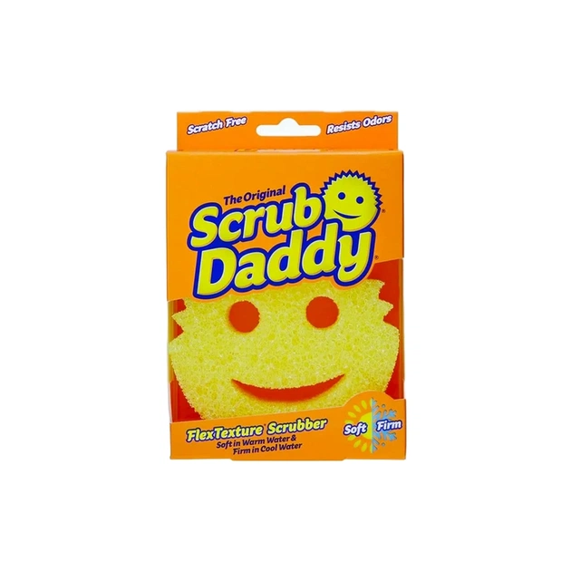 Губки кухонні Scrub Daddy Original Жовта 1 шт. (5060481022033/5060481023870) - picture 1
