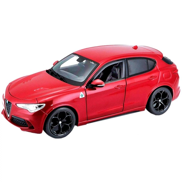 Машина Bburago Alfa Romeo Stelvio (1:24) червоний (18-21086) - изображение 1