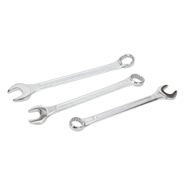 Ключ Sigma набір ріжково-накидних 12шт 6-22мм CrV head polished (6010201) - picture 2