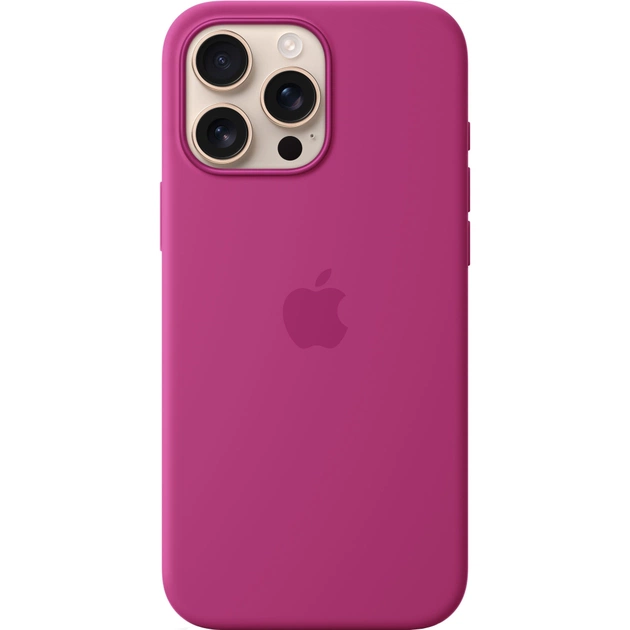 Чохол до мобільного телефона Apple iPhone16 Pro Max Silicone Case with MagSafe - Fuchsia (MYYX3ZM/A) - зображення 1