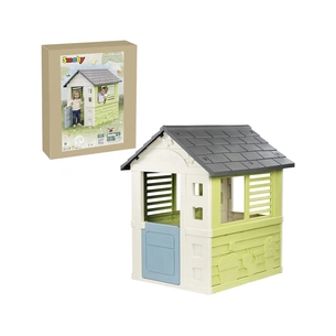 Ігровий будиночок Smoby Life Райдужний зі ставнями, 110х98х127 см (7600810737) зображення 1