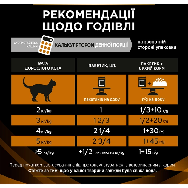 Вологий корм для кішок Purina Pro Plan Veterinary Diets NF Renal Function Advanced Care При патології нирок З куркою 10 x 85 г (7613287873644) - picture 6