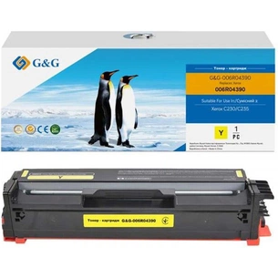 Картридж G&G Xerox C230/C235 Yellow 1.5K (G&G-006R04390) зображення 1