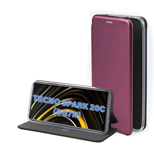 Чохол до мобільного телефона BeCover Exclusive Tecno Spark 20C (BG7n) Burgundy (711246) зображення 1