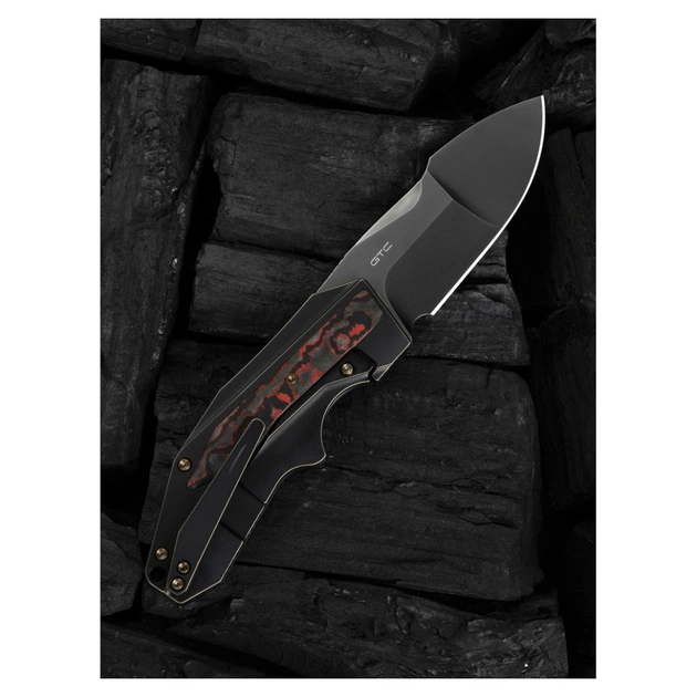 Ніж Weknife Coral, Darkwash, титан/Carbon Fiber (WE24044-3) - picture 11