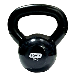 Гиря Ecofit MD2201 6кг PVC+Iron (23689) зображення 1
