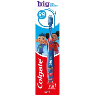 Дитяча зубна щітка Colgate 6-9 років блакитна (2170000001145) зображення 1