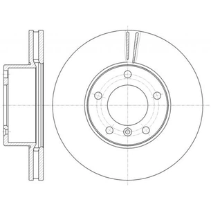 Гальмівний диск REMSA 61161.10 зображення 1