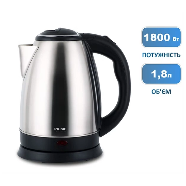 Електрочайник PRIME Technics PKX 1830 B - зображення 11