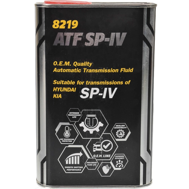 Трансмісійна олива Mannol ATF O.E.M. for SP-IV 1л Metal (MN8219-1ME) - зображення 1