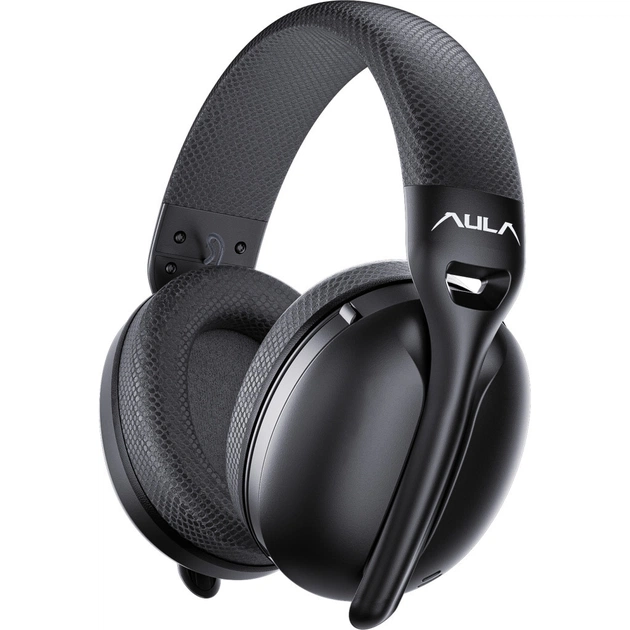 Навушники Aula S6 - 3 in 1 Wired/2.4G Wireless/Bluetooth Black (6948391235554) - зображення 1