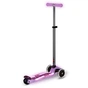 Самокат Micro Maxi Deluxe Glow LED Plus Сяйнисто-пурпуровий (MMD378) - зменшене зображення 3