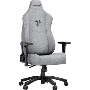 Крісло ігрове Anda Seat Fabric Novis Size L Gray (AD23-L-01-G-F) зображення 1