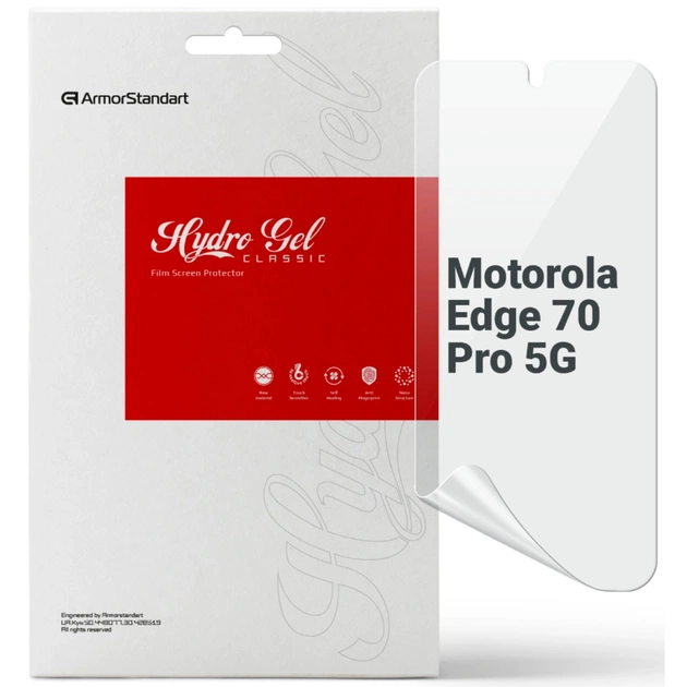 Пленка защитная Armorstandart hydrogel Motorola Edge 70 Pro 5G (ARM91706) - изображение 1