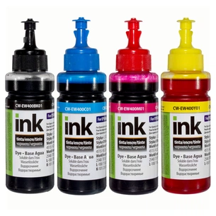 Чорнило ColorWay Epson SC 67/87/79 CX3xxx-6xxx (4х100мл) BK/С/M/Y (CW-EW400SET01) зображення 1