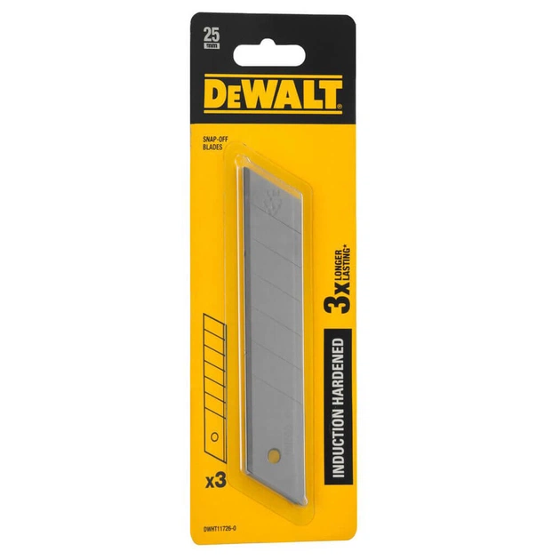 Лезо DeWALT 25 мм, сегментна, 3 шт. (DWHT11726-0) - picture 3