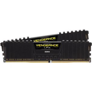 Модуль пам'яті для комп'ютера DDR4 16GB (2x8GB) 2666 MHz Vengeance LPX Corsair (CMK16GX4M2D2666C16) зображення 1