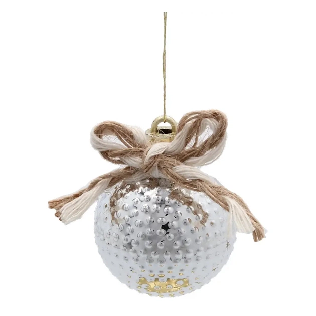 Ялинкова іграшка Chomik пластикові прикраси мікс, 24 шт, срібний, шампань (5900779897205) - picture 8